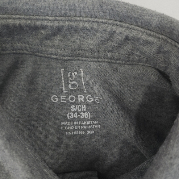 George Short Sleeve Polo Shirt Size Small  34-36 - Picture 3 of 5